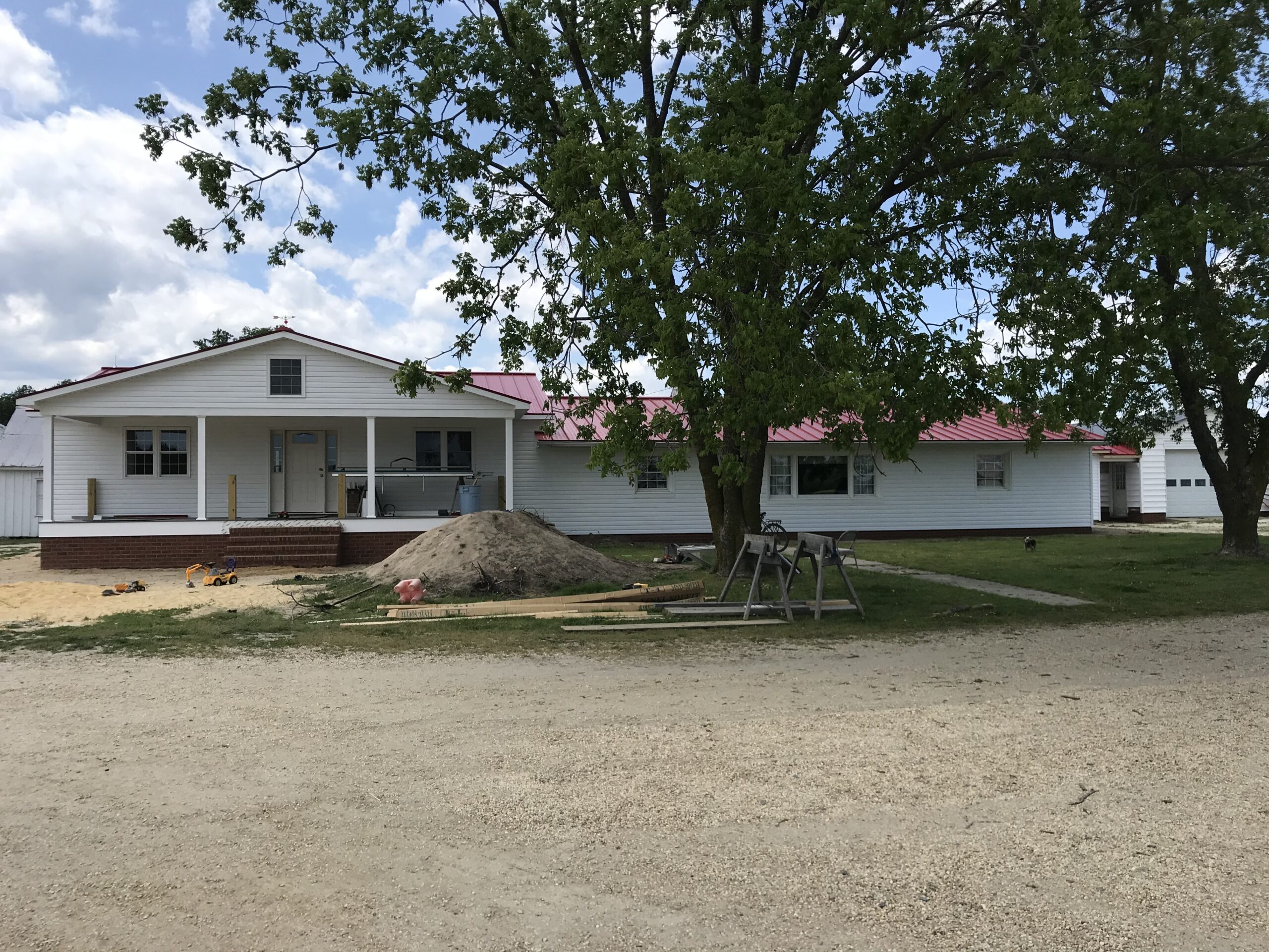 Churchview basement addition after 4965
