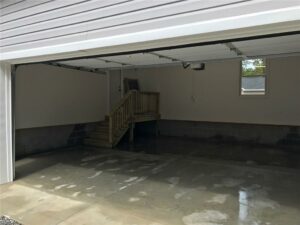 inside garage