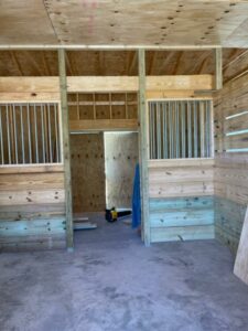 horse stall