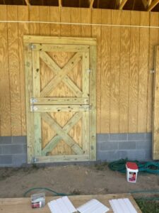 stall door